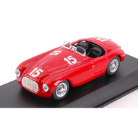 Ferrari 166 Mm N.15 Winner Luxemburg Gp Findel 1949 Luigi Villoresi 1:43 Art Mod