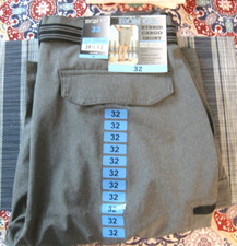Iron Co Men's Hybrid Cargo Shorts 32