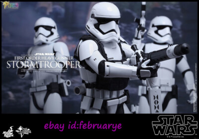 Hot Toys 1/6 Mms318 First Order Heavy Gunner Stormtrooper Action