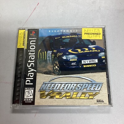 Need for Speed: V-Rally - Sony PlayStation 1 - Complete & Tested