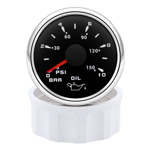 6 Gauge Set with Sensor 85mm Boat GPS Speedometer 200km/h&Tacho 8000RPM Gauge - Picture 8 of 23