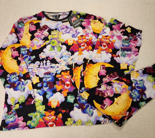 Cakeworthy Care Bears x Universal Monsters Unisex PJ Set Gr. XL NEU
