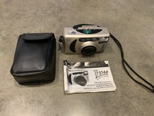 Vintage Vivitar PZ 3140 Quartz Date Point Shoot 35MM Zoom Camera Not Tested