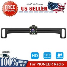 Backup Camera Rearview License Plate for PIONEER AVH-2330NEX AVH2330NEX