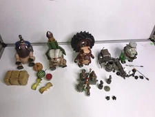 Barnyard Commandos FULL SET OF 4 COMPLETE LOOSE NEW WOOLEY, BACON, MUTTON,