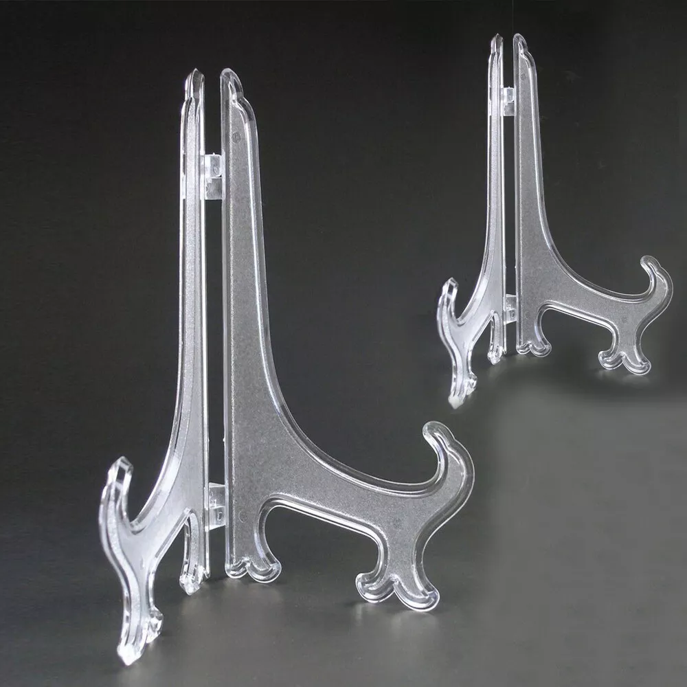 Dinner plate store display stands