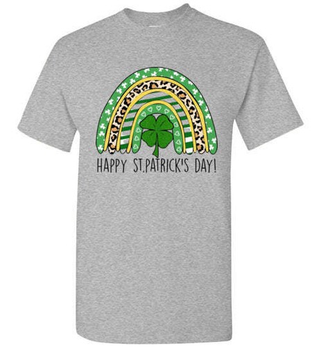 St Patrick's Day Irish Rainbow grafisches T-Shirt Top T-Shirt - Bild 24 von 24