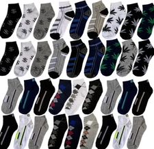 New 6-12 Pairs Mens Ankle Quarter Socks Cotton Casual Size 9-11 10-13