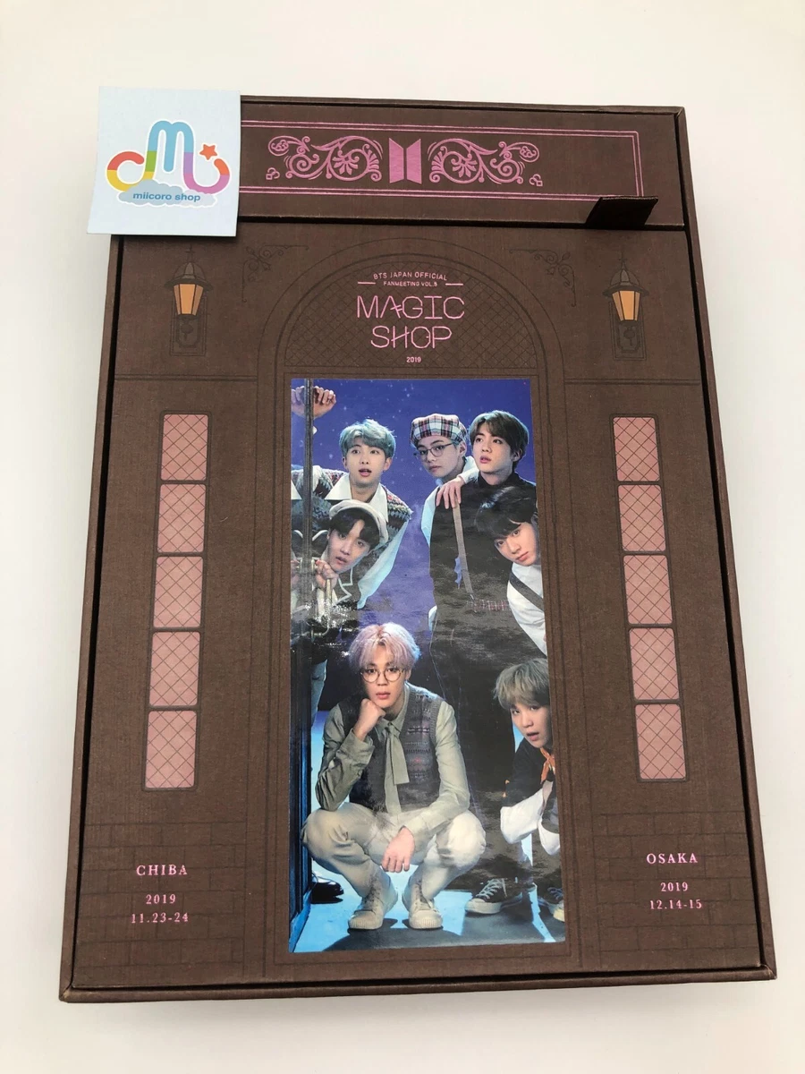 RARE BTS JAPAN OFFICIAL FANMEETING VOL.5 MAGIC SHOP DVD BOX No