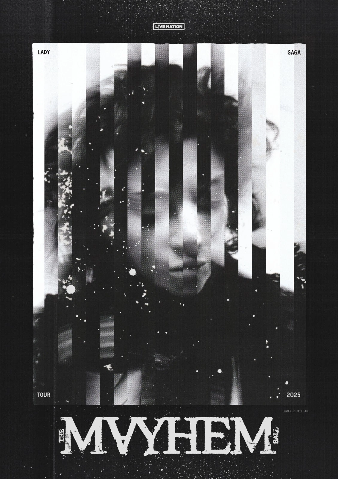 Custom Ld ga The Mayhem Ball Tour 2025 Poster, Home Decor, Wall Decor