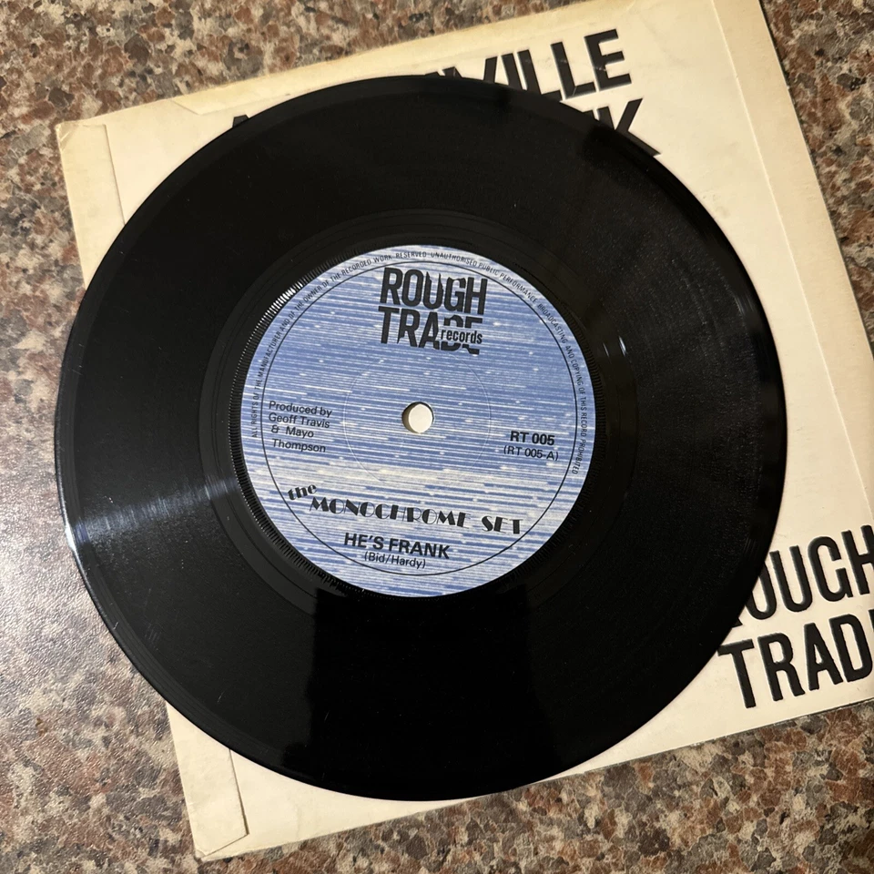 The Monochrome Set - He's Frank / Alphaville RT005 Rough Trade 1979 Ex / Vg - Image 4 of 4