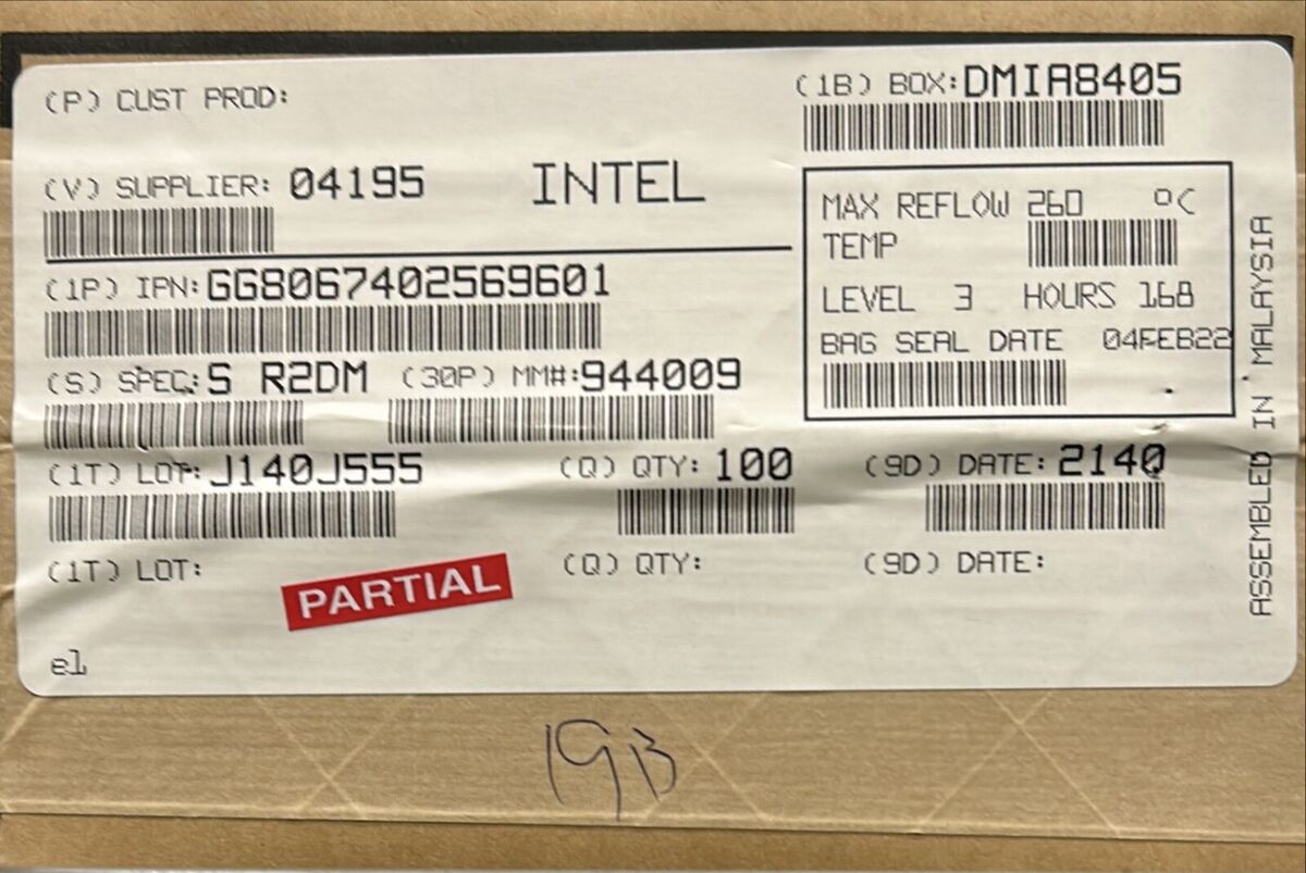 Intel GG8067402569601 SR2DM Pentium Processor D1519 6M Cache Intel GG8067402569601 SR2DM Pentium Processor D1519 6M Cache