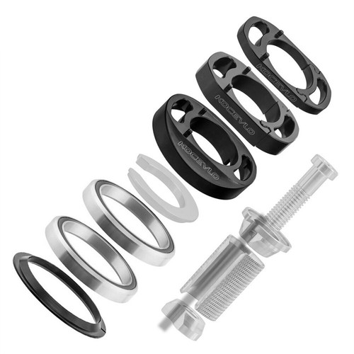 Auriculares expansor de 1-1/8" para bicicleta de carretera cable interno horquilla cojinete de dirección - Imagen 8 de 15