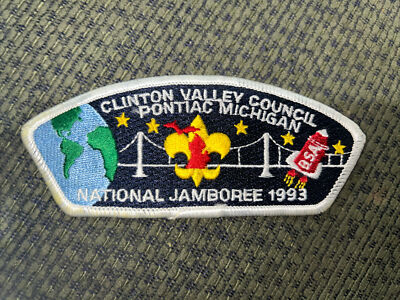 MINT 1993 JSP Clinton Valley Council Michigan White Border