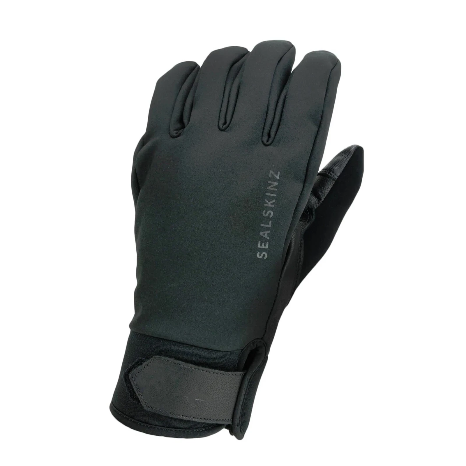 Waterproof Insulated Gloves Touchscreen Compatible All Weather Unisex - Black