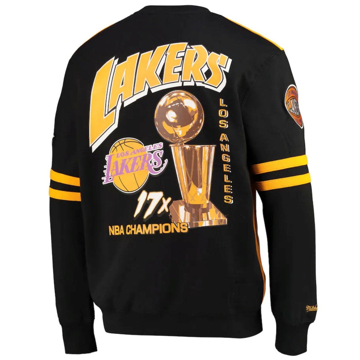 NWT-NBA LOS ANGELES LAKERS Mens Mitchell & Ness Crew