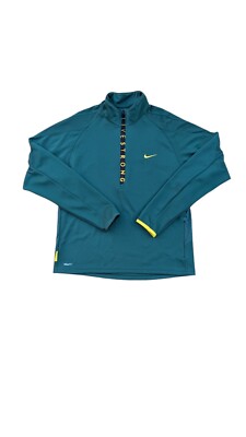 Nike NikeFit LiveStrong Long sleeve pullover cycling jersey sweatshirt Sz Large