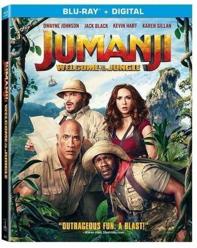 Jumanji: Welcome to the Jungle (Blu-ray, 2017)