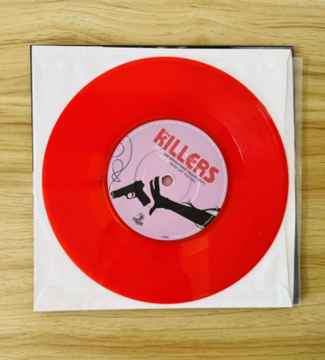 The Killers / Mr Brightside 2004 UK RED EP Poster Lizard King