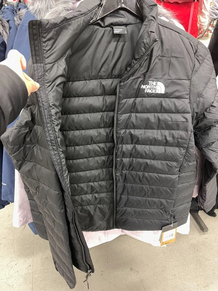 The North Face Mens Minoqua Insulated Puffer Jacket 550/600Down TNF Black - Image 2 of 4