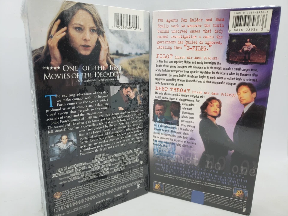 90's Sci-Fi VHS Lot: Fantastic Sci-Fi Together! Brand New Factory Sealed! - Image 2 of 4