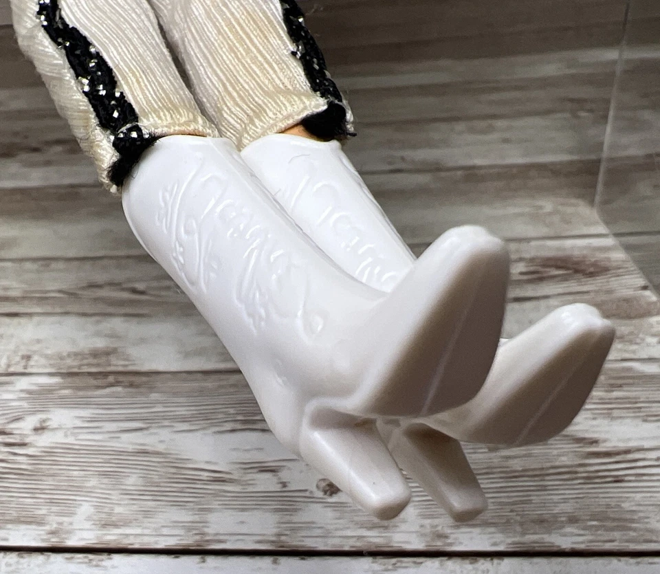 RARO!! Barbie occidental 1980 (europea) ¡con cara de superestrella! ¡Sin guiño! Botas Plus Foto 3 de 4