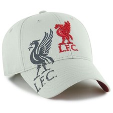 Liverpool FC Official Obsidian Grey Baseball Cap LFC Gift