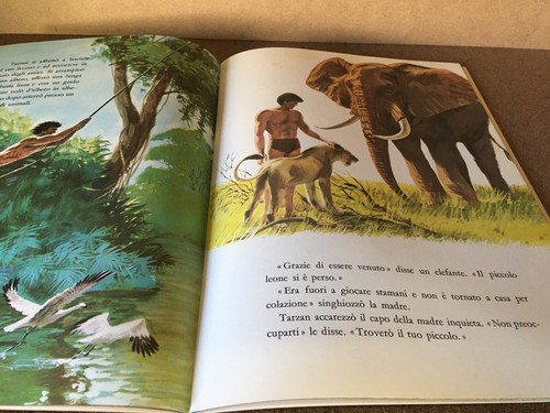 TARZAN EDGAR RICE BURROUGHS MONDADORI 1969 PRIMA EDIZIONE NUOVA SERIE - Picture 5 of 5