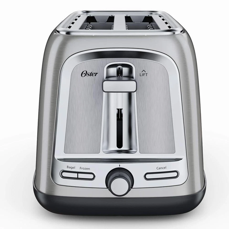 Oster Advanced Toast Technology 2-Slice Toaster, Stainless Steel Finish, All ... - Image 3 of 4