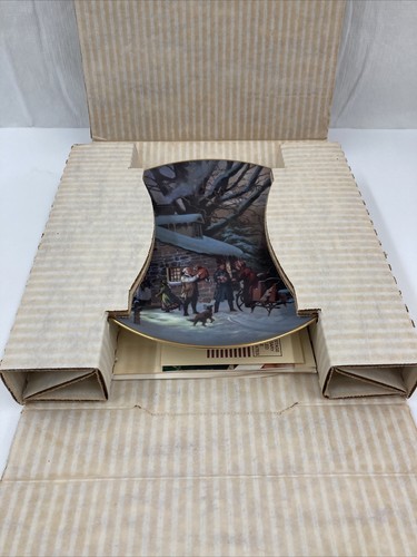 Lloyd Garrison “The Homecoming” 1989 Bradford Plate 22K Rim 8-1/2” Box & COA A7 - Picture 9 of 11