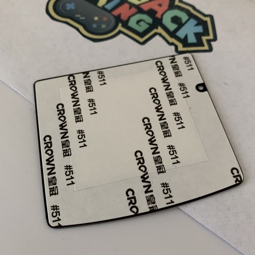 Nintendo Game Boy Color GBC Replacement Glass Lens Black Scratch-Resistant - Picture 4 of 4