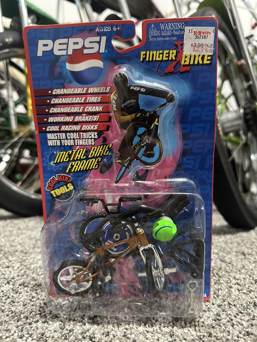 Pepsi Finger X Bike Vintage NOS New 2000 BMX ? Race Bicycle Toy