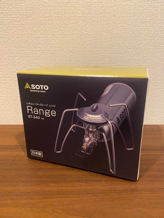 【ほぼ新品】SOTO ST-340 CAMPING SOTO ST-340 Single Burner Gas Stove Regulator JAPAN