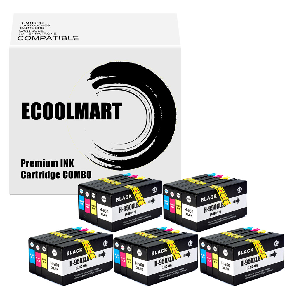 20 Ink Cartridges replace for HP 950XL 951XL Officejet 8610 8615 8620 8625 8630-image