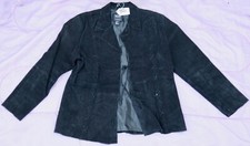 Helium Women Leather Jacket/coat Size - L. Tag No. 912i