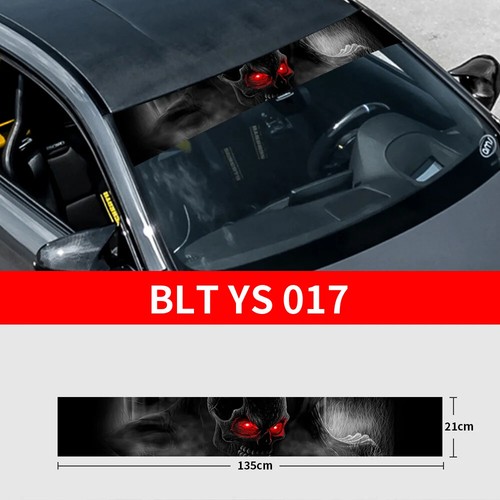 3D Eyes Car Sunshade Front Windshield Window Windscreen Banner Decal Stickers - Imagen 16 de 41