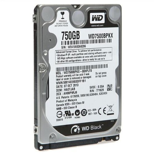 Compatible Western Digital 750GB WD7500BPKX 7200RPM 16MB / SATA 2.5" Laptop HDD - Picture 2 of 4