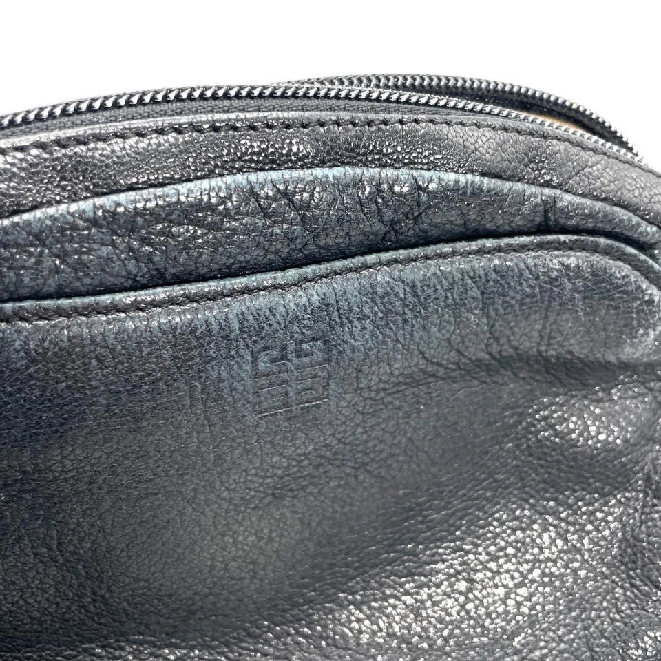 GIVENCHY SACS shoulder bag pouch leather black sacoche - Image 4 of 4