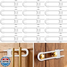 Modacraft 15Pcs Cabinet Locks Baby Proofing  U Shaped Adjustable Child Safet