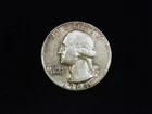 1964-D Washington Quarter (90% silver), Circulated (1).