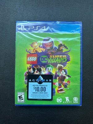 LEGO DC Supervillains - Sony PlayStation 4 NEW & SEALED IN BOX
