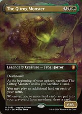 [1x] The Gitrog Monster - Borderless Near Mint, English Bloomburrow Commander MT