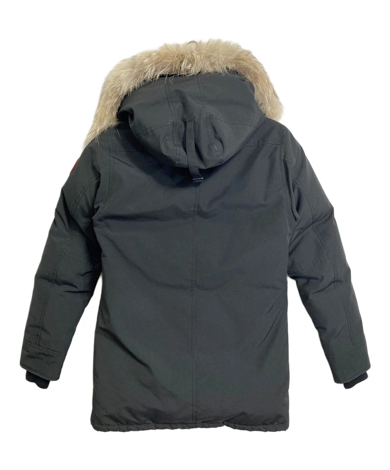 CANADA GOOSE Jasper Coyote Fur Down Jacket Size: XS Black Men 3438JM - Image 3 of 4