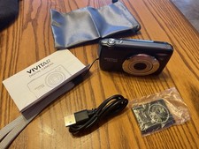 Digital Camera Vivitar VES 529 8X Optical Zoom HD Video and Audio Recording