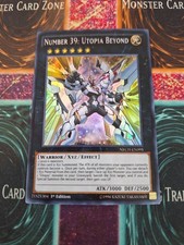 Yugioh Number 39: Utopia Beyond NECH-EN095 Super Rare 1st Edition Near Mint