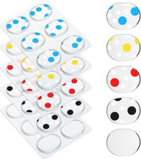 30 Pcs Drum Dampeners Gel Pads Multicolored S...