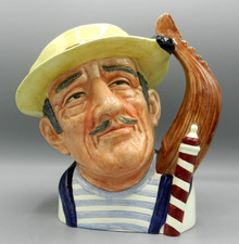 LARGE Royal Doulton Character Jug- GONDOLIER - D6589