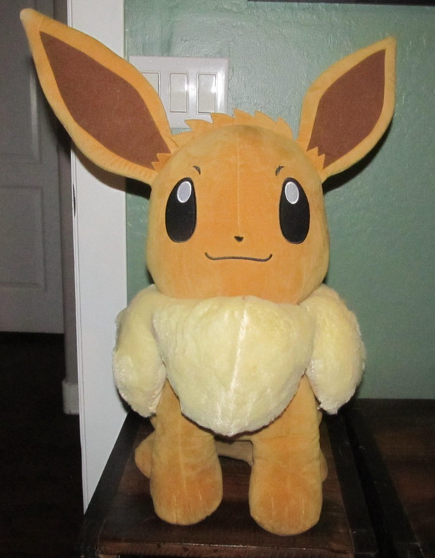 2024 Game Freak Pokemon Eevee Licensed Jumbo Limited Edition 22" Plush Toy