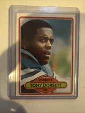1980 Topps #330 Tony Dorsett Super Clean #3138