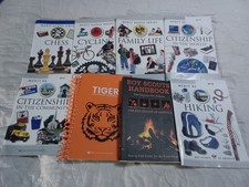 Boy Scouts Cub Scout BSA Manuals Merit Badge Books, Lot of 8 (3 Eagle required)